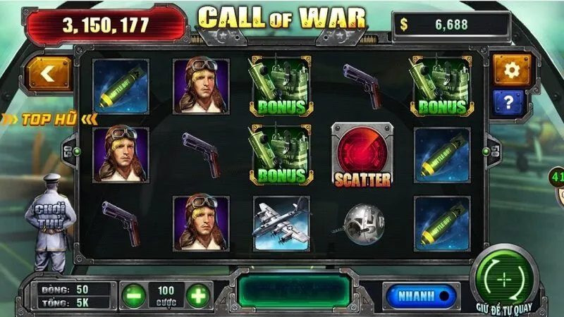 Call Of War với những màn tranh đấu kịch tính tại Nổ hũ Hitclub