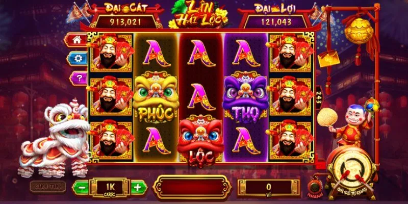 Bật mí cách chơi bách thắng Slot Lân hái lộc 2023