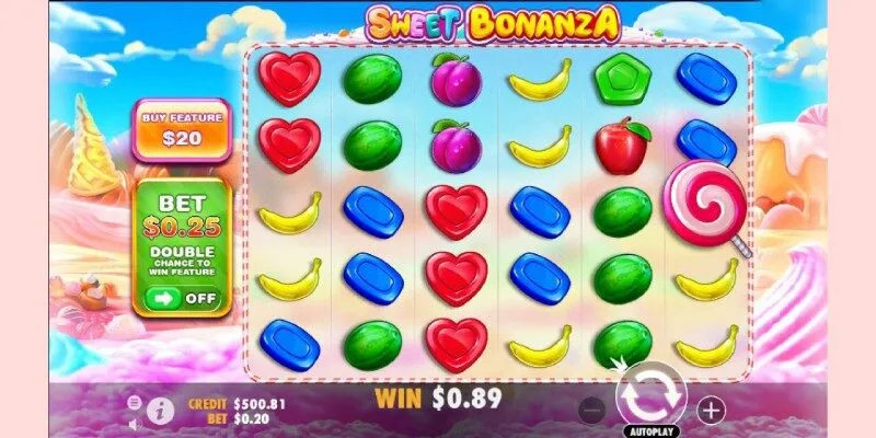 Siêu phẩm nổ hũ Sweet Bonanza được đánh giá cao về mặt chất lượng